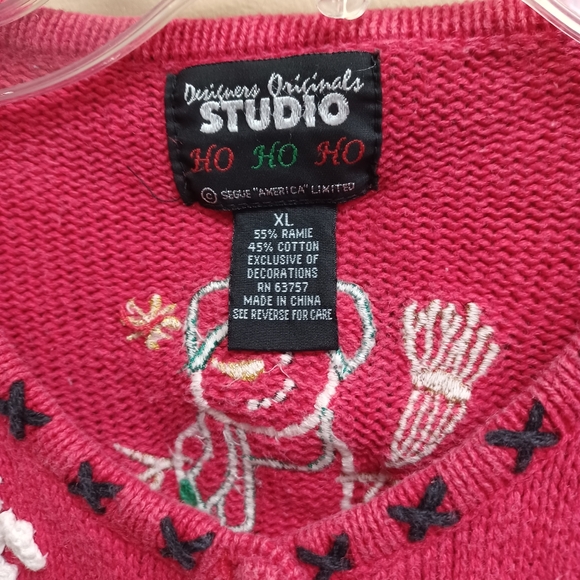 Vintage snowman sweater - XL - Picture 3 of 10